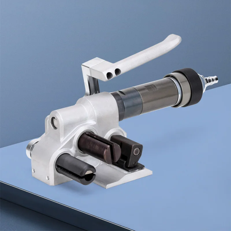 DT-X50 Fiber-Strap Pneumatic Strapping Machine; Portable Flexible Polyester Fiber Pneumatic Strapping Tensioner; Separate-Strap