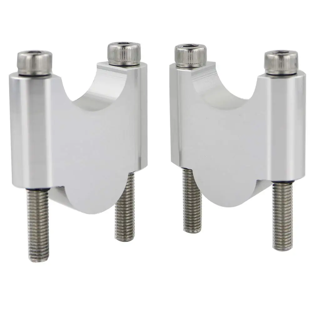 Motorcycle handlebar lifter Aluminum universal  lifter installation numerical control fixture Factory drawings can be customized