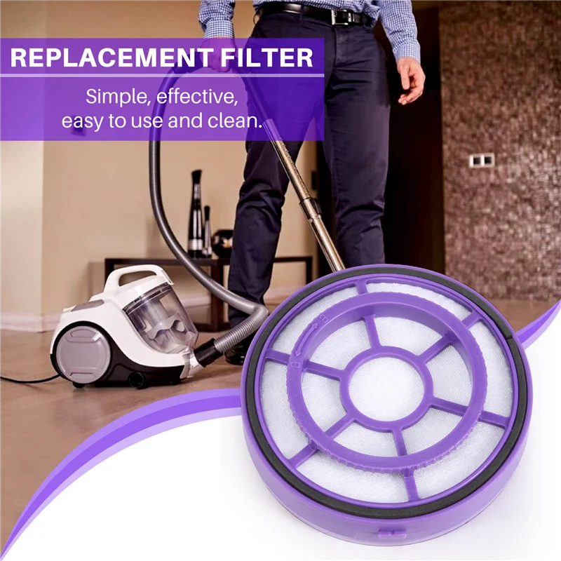 ملحقات المكنسة الكهربائية A39M فلتر HEPA ينطبق على قطع غيار المكنسة الكهربائية PUPPYOO D-526 WP526، قطعتان