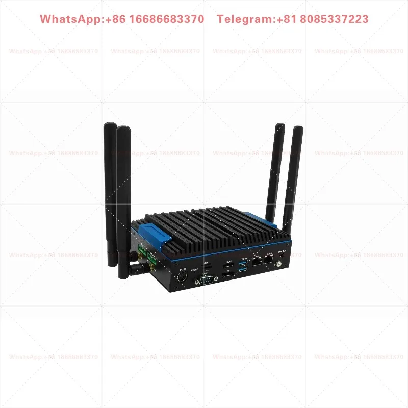 E088 Edge Computing Box RK3588 Platform AI Edge Computer Gateway 6T Computing Power Industrial IoT Device
