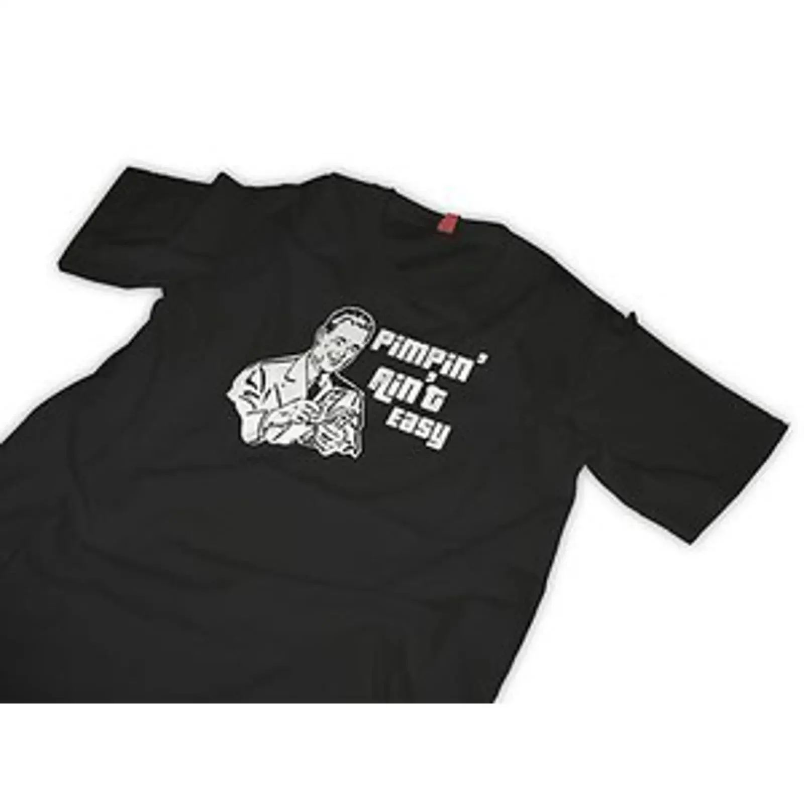 Camiseta Pimpin aint easy prostituta pimpstar vintage Washed Versatile designer clothes Top For Everyday Wear streetwear Unisex