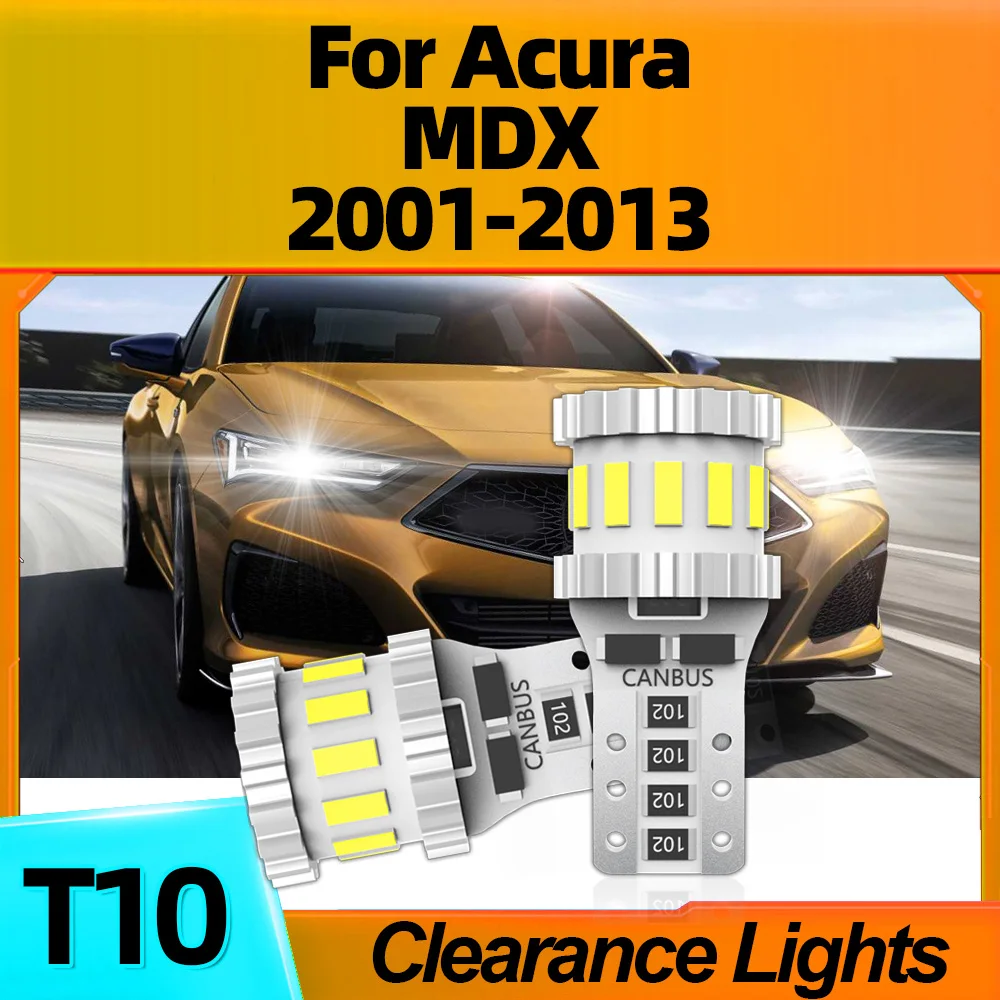 

2Pcs LED Clearance Light W5W T10 Super Bright For Acura MDX 2001 2002 2003 2004 2005 2006 2007 2008 2009 2010 2011 2012 2013