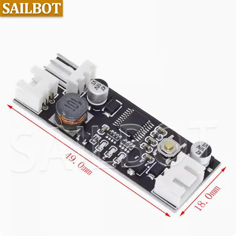 12 فولت 0.8A تيار مستمر PWM 2-3 سلك واحد مروحة التحكم في درجة الحرارة سرعة تحكم الهيكل الكمبيوتر وحدة الحد من الضوضاء NTC B50K 3950