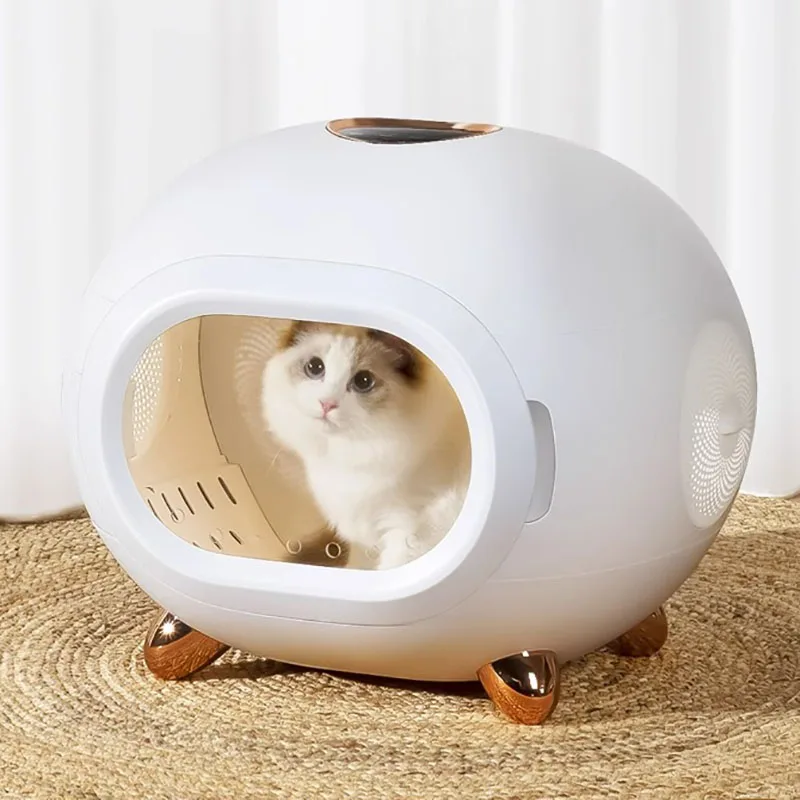 Standing Blower Pet Drying Box Blowing Hair Dryer Cat Cage Dryer Dog Bath Puppy Dryer Room Automatic Smart Kennel Dog Products