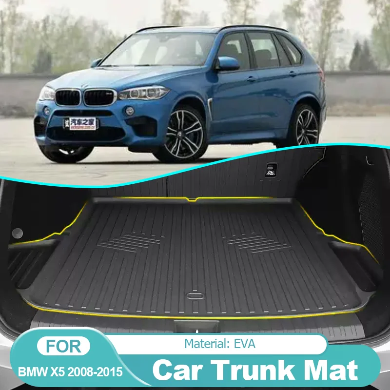 

for BMW X5 E70 F15 2007~2015 2014 5-Seater Car Accessories Rear Trunk Mat Waterproof Protective Liner Trunk Tray Floor Mat EVA