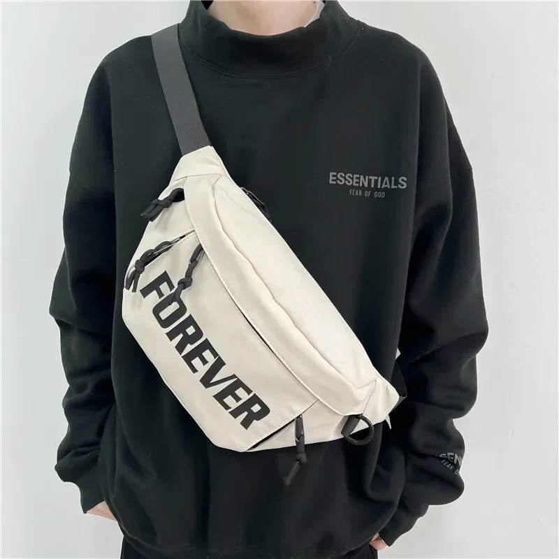 

New Multifunctional Chest Bag Large Capacity Unisex Messenger Waist Pack for Sports Outdoor Daily Use Trendy Shoulder Purse