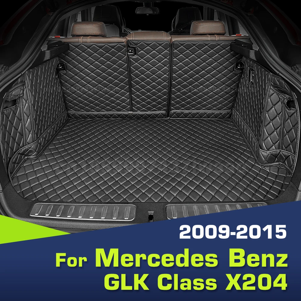 

Коврик в багажник с полным покрытием для Mercedes Benz GLK Class X204 2009-2015 14 13 12 11 10, автомобильный чехол, аксессуары для защиты салона