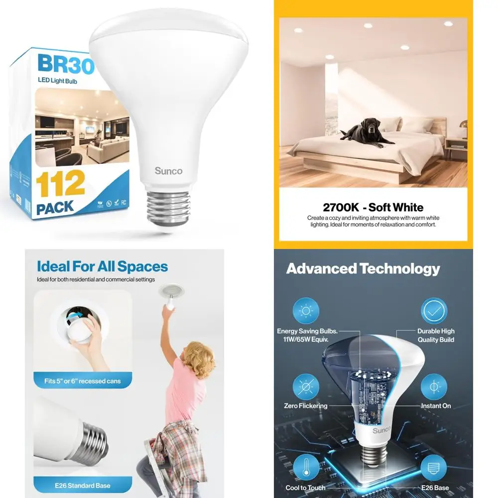 Led BR30 Recessed C… - image