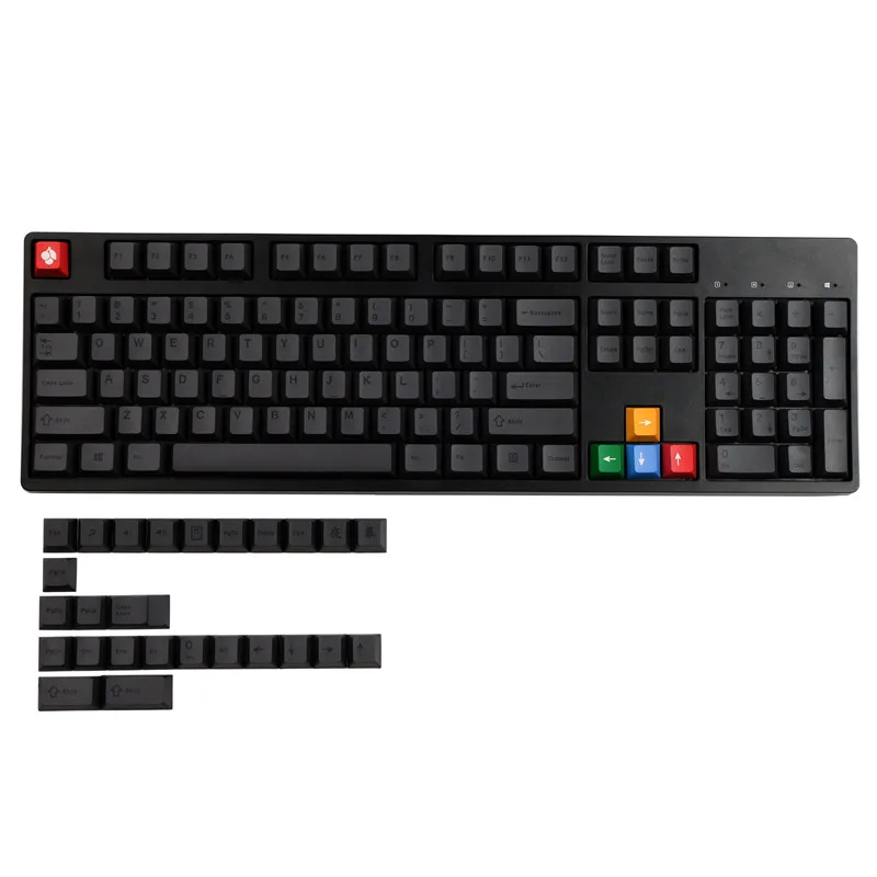 130 Keys GMK Night Curtain Keycaps Cherry Profile PBT Dye Sublimation Mechanical Keyboard Keycap For MX Switch With 1.75U Shift