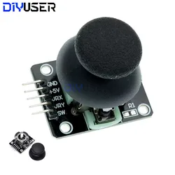 DIYUSER For Arduino Dual-axis XY Joystick Module Higher Quality PS2 Joystick Control Lever Sensor KY-023 Rated 4.9 /5