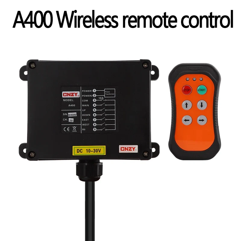 A400 4 buttons single speed Industrial Wireless Radio Crane Remote Control switches winches Hoist track Crane Lift Control
