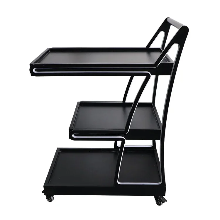 

Light Wine Food Catering Drinks Serving Trolley Bar Service Cart