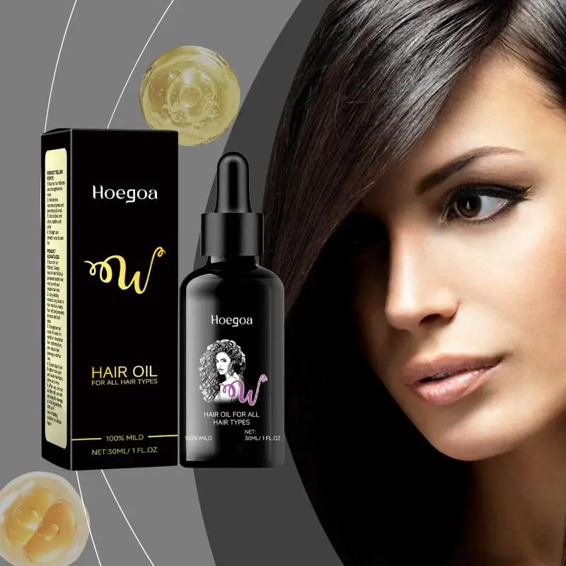 Moisturizing Hair Oil Deeply Nourish Prevent Hair Splitting Relieve Dryness Anti Static-Free Repair Damaged Hair Smooth Hair Oil
