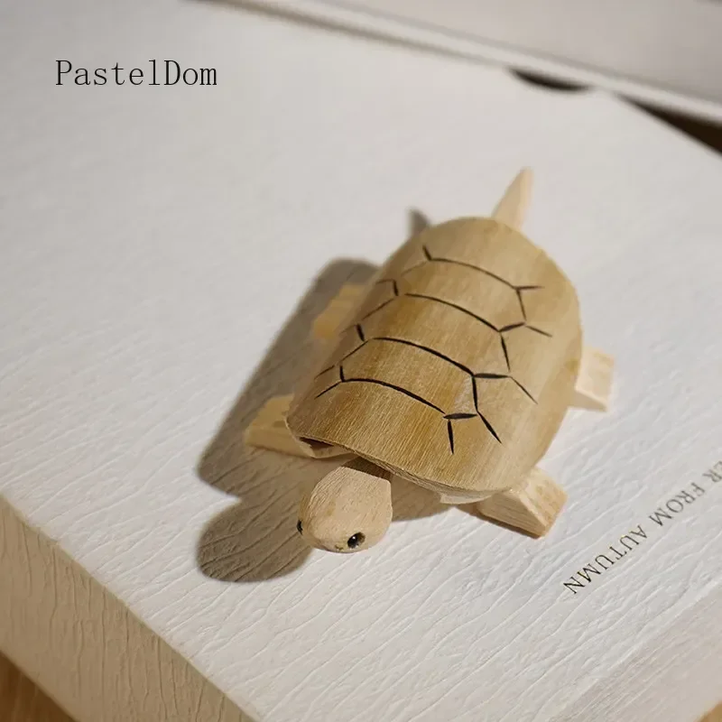 Handmade Bamboo Insect Figurine, Creative Oriental Zen Small Ornament, Literary Tea Table Decor for Tea Room
