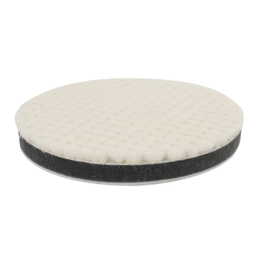 Wool Polishing Pad Essentials For Car Detailing Professionals Efficiently Cleans and Restores Shine on Surfaces