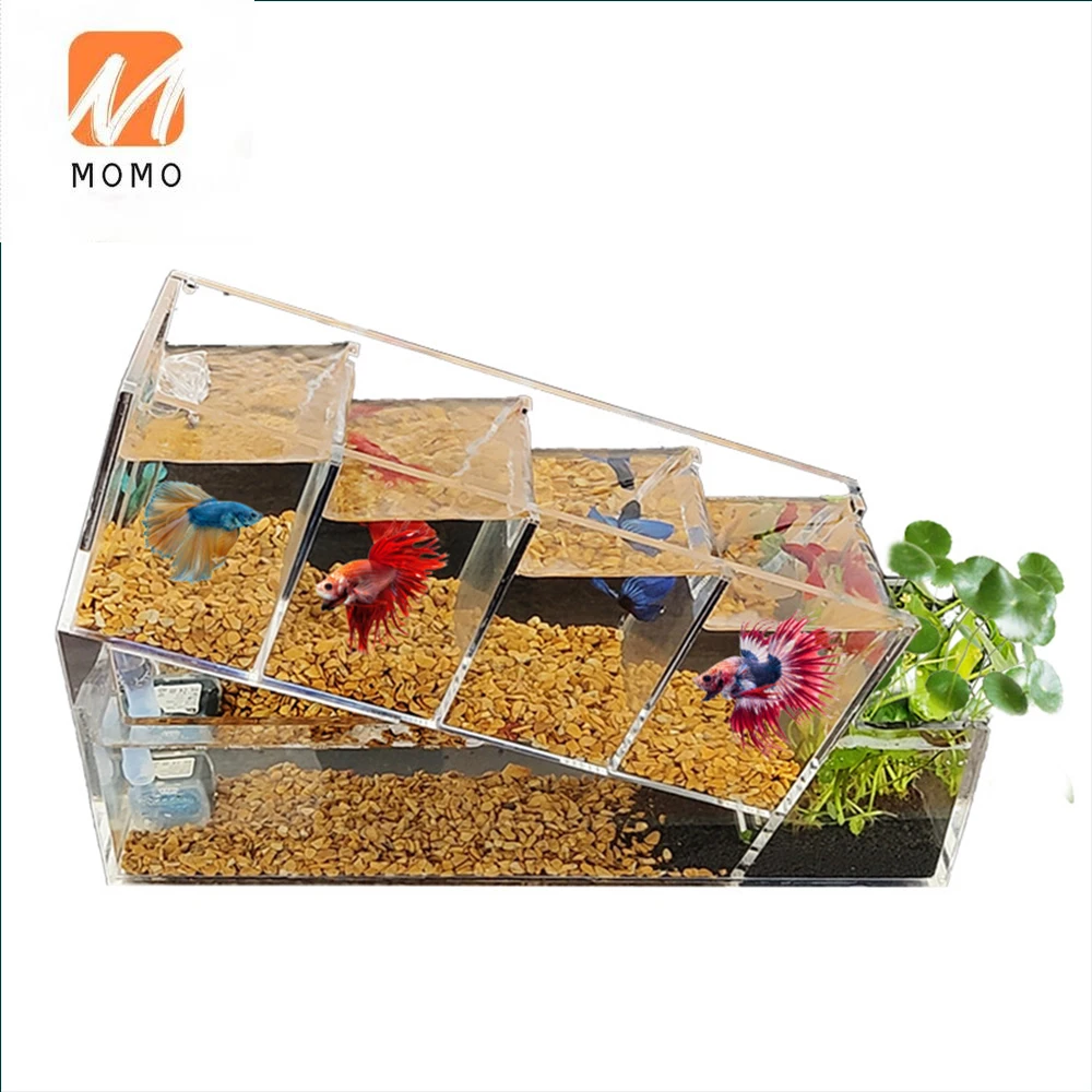 hot-selling aquarium transparent acrylic betta fish tank aquarium fish tank automatic circulation filter