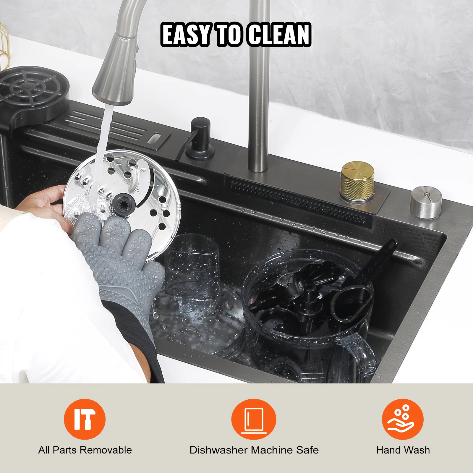 SucceBuy منتج أغذية 14 كوب قطاعة الخضراوات لتقطيع خلط العجن العجين 600 واط شفرة فولاذية غير قابلة للصدأ المهنية