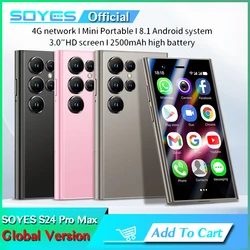 SOYES S24 Pro Max 4G Version 3.0 Inch Android8.1 Smartphone 2GB RAM 16GB ROM Dual SIM Standby 2500mAh Compact Mobile Phone