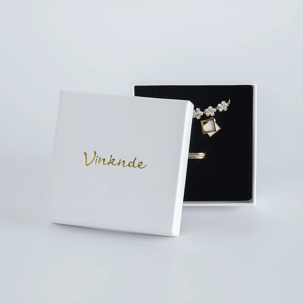 Nbeads 12 Pcs Boîtes en Carton Kraft, Boîtes-Cadeaux en Papier Boîte à Bijoux Cartooîtes à