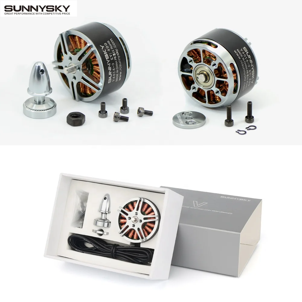 V4014 330KV 400Kv Motor Multi-Copter Motor Tanpa Sikat Cepat untuk FPV RC Multicopter