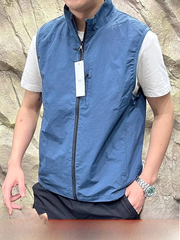 

На открытом воздухе Ветрозащитный Водонепроницаемый Легкий Дышащий Весенне-летний Функциональный Жилет Для Пары Спортивная Куртка Молодежная Подставка...