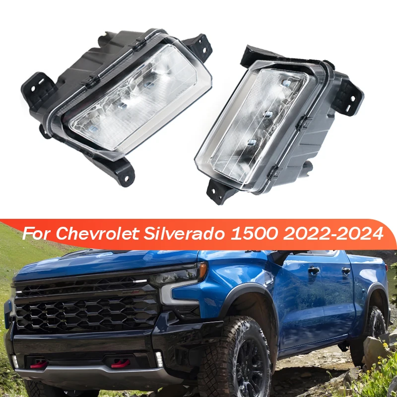 

Противотуманная фара/сигнальная лампа переднего бампера для Chevrolet Silverado 1500 2022 2023 2024, номер детали 86787459