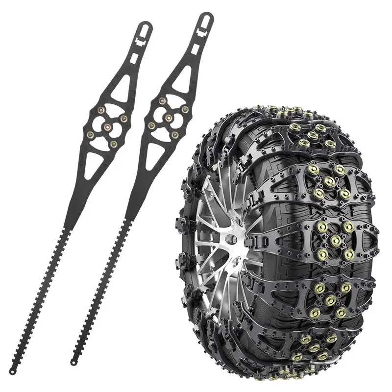 

Tire Chains For SUV Universal Tire Chain Traction Alloy Steel Snow Chains For Tire Width Of 165-275mm For Mud Snow Ice Sand Road