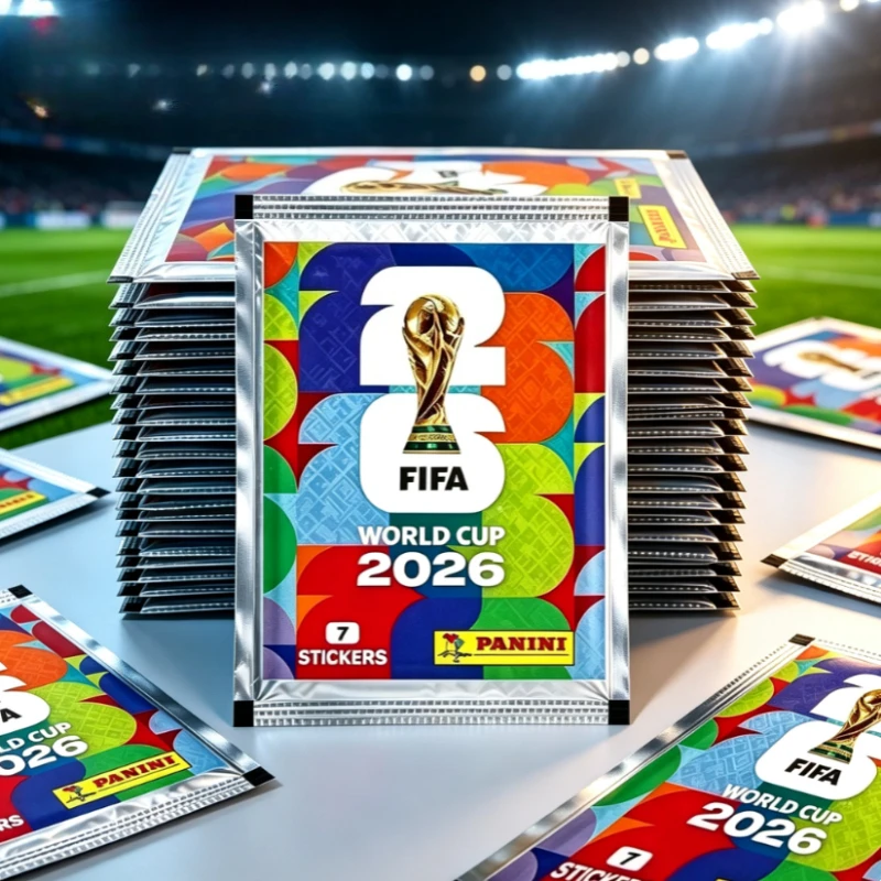 Best Seller 2026 FIFA World Cup Panini Original Stickers International Version Rare Collection Football Fan Souvenir Present 3