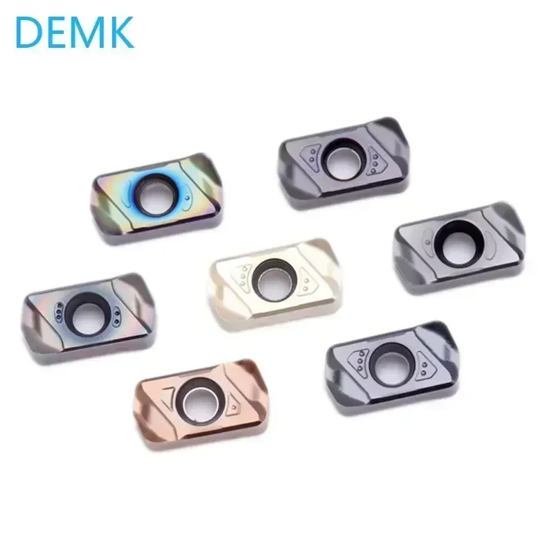 Fast-feed Dupla Face Milling Holder Carbide Inserções Fresa Cnc Rosto 10 Pcs Lnmu0303 Lnmu0303zer Exn03r Série Txn03r