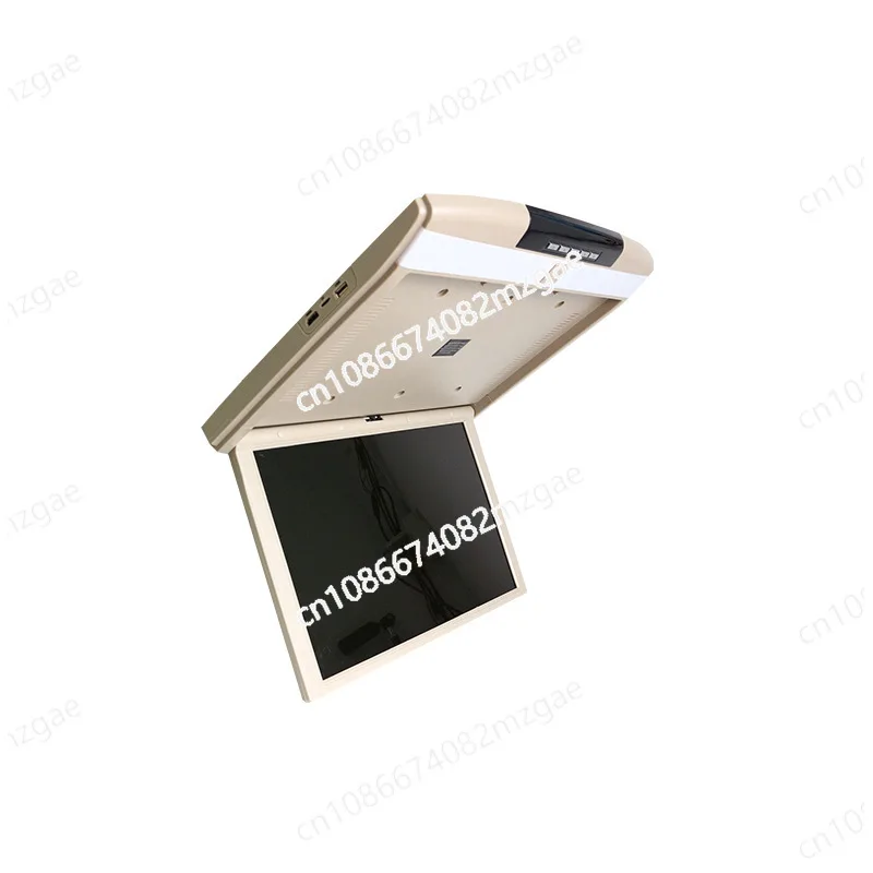 Monitor Mobil Multimedia MP5 17,3 Inci, Layar LCD HD, TV Plafon Mobil, Tampilan di Atap, Mirror Link, FM, IR, USB, HDMI