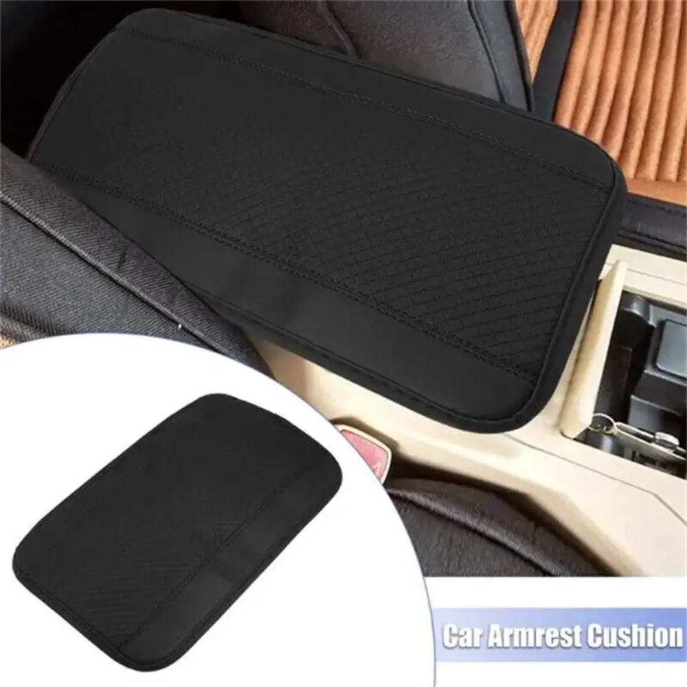 Interior Accessories Waterproof Padding Protective Cushion Case Console Box Mat Car Armrest Pad Arm Rest Cover