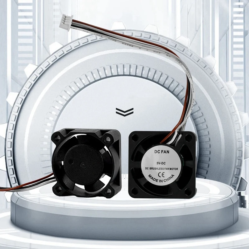 For X1 Series Hotend Cooling Fan 2510 Dual Ball Bearing Fan 5V Fans for X1 3D Printer [No.3 Elnic]