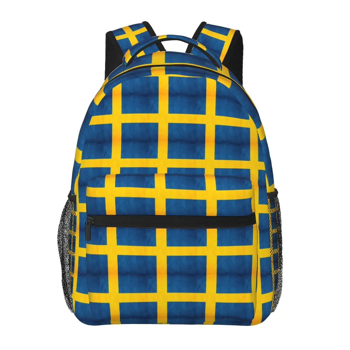 

Шведский флаг, студенческий рюкзак, школьная сумка, походный дорожный рюкзак для мальчиков и девочек, модная сумка для книг, сумки на плечо