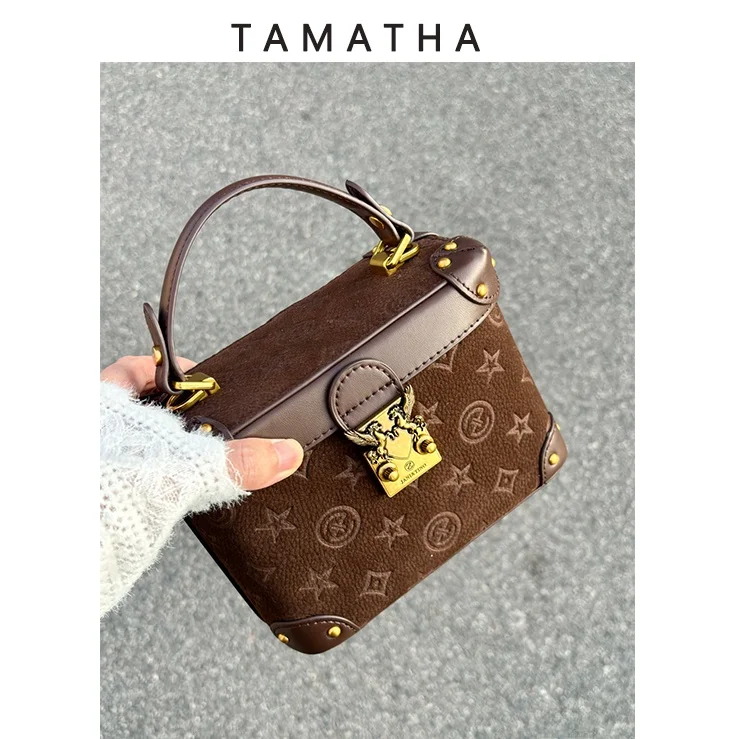 tamatha-fashionable-matte-leather-embossed-box-bag-women's-crossbody-handbag-2026-new-style-travel-square-shape-zipper-closure