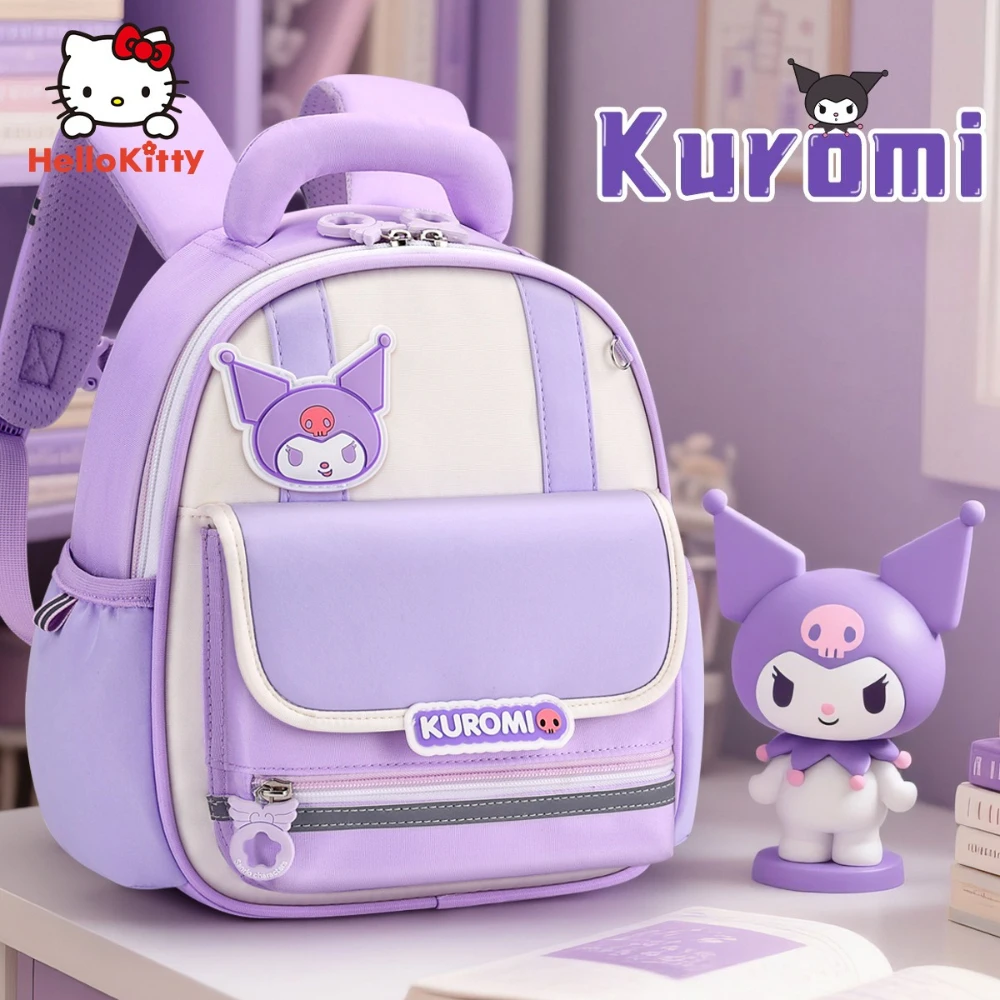 

Kuromi Kids Backpack Cute Cartoon School Bag for Girls Toddler Kindergarten Bag 1-3 Years Old Baby Girl Small Shoulder Backpack