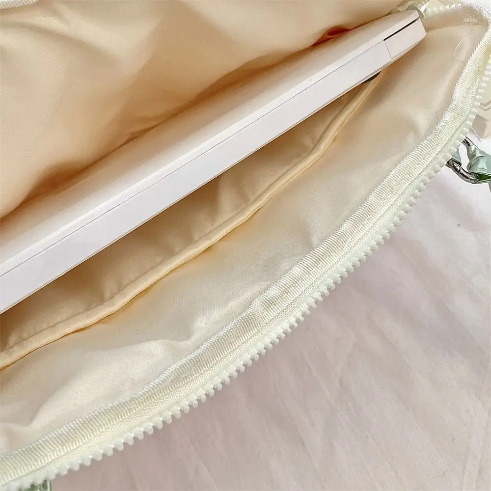 

Сумка-чехол для ноутбука с ручкой, с бантом, мягкая, тонкая, для ноутбуков 15 дюймов, милый чехол для планшета, дорожный