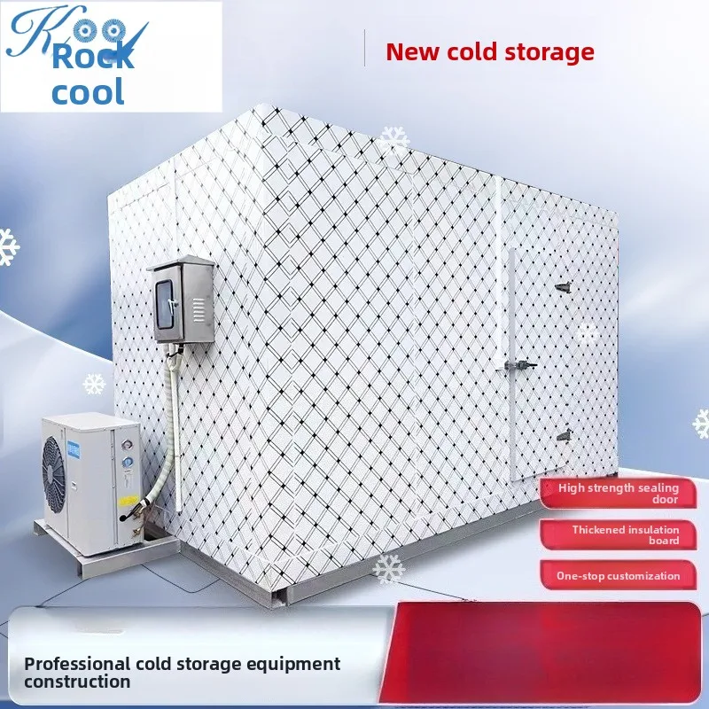 Rear Mounted Cold Storage Full Set Equipment for Wine Flowers Fruits Preservation Display and Storage Refrigerator