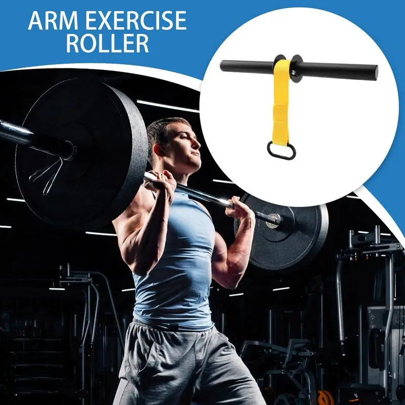 

Forearm Strengthener Arm Exerciser Roller Arm Workout Equipment For Home Gym Portable Professional Forearm Trainer