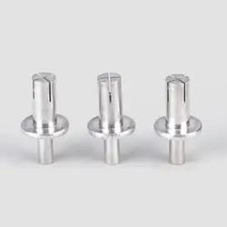 4x6.4mm Hammer Drive Percussion expansion aluminum nail Head piercing rivet Gypsum Board Expansion Nails Hollow Wall Expansion