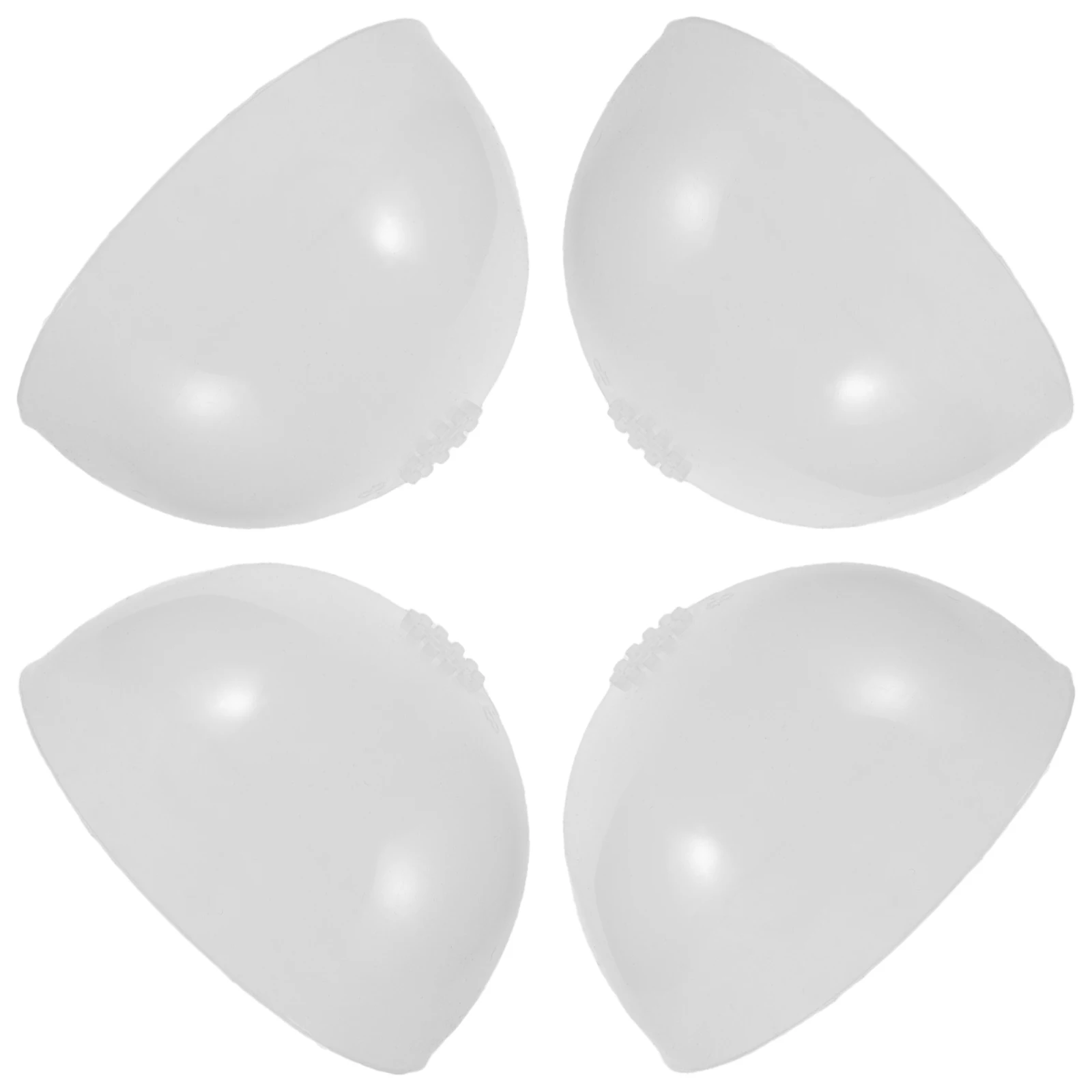 

4pcs Caps Silicone Hair Protectors 18-19Cm Bjd Heads Anti-Slip Covers Easy Attachment Diy Accessories Base Caps
