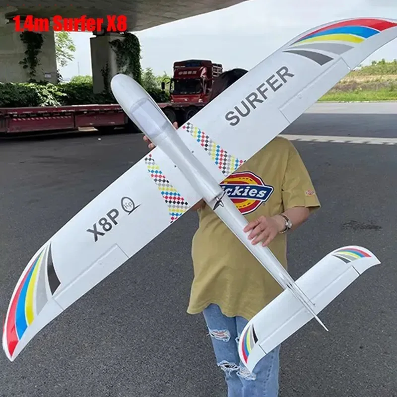 Sky Surfer X8 Glider 1.4m Novice Beginner Fixed Wing Epo Detachable Collision Prevention And Fall Prevention