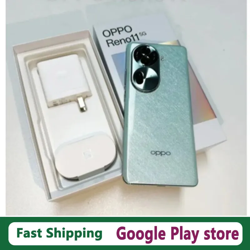 Oppo-teléfono inteligente Reno 11 Original, smartphone con cámara de 50.0MP, carga de 67W, 4800mAh, 6,7 pulgadas, OLED, 120HZ, Dimensity 8200, 14,0 Android, identificación facial, oferta