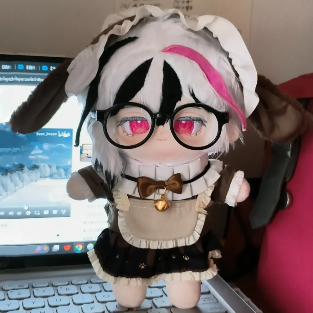 1 set Rabbit Set 20cm Cotton Clothes Cat Paw Lolita Dress Cotton 's Clothes Mini Fashion Clothes Children's Gift