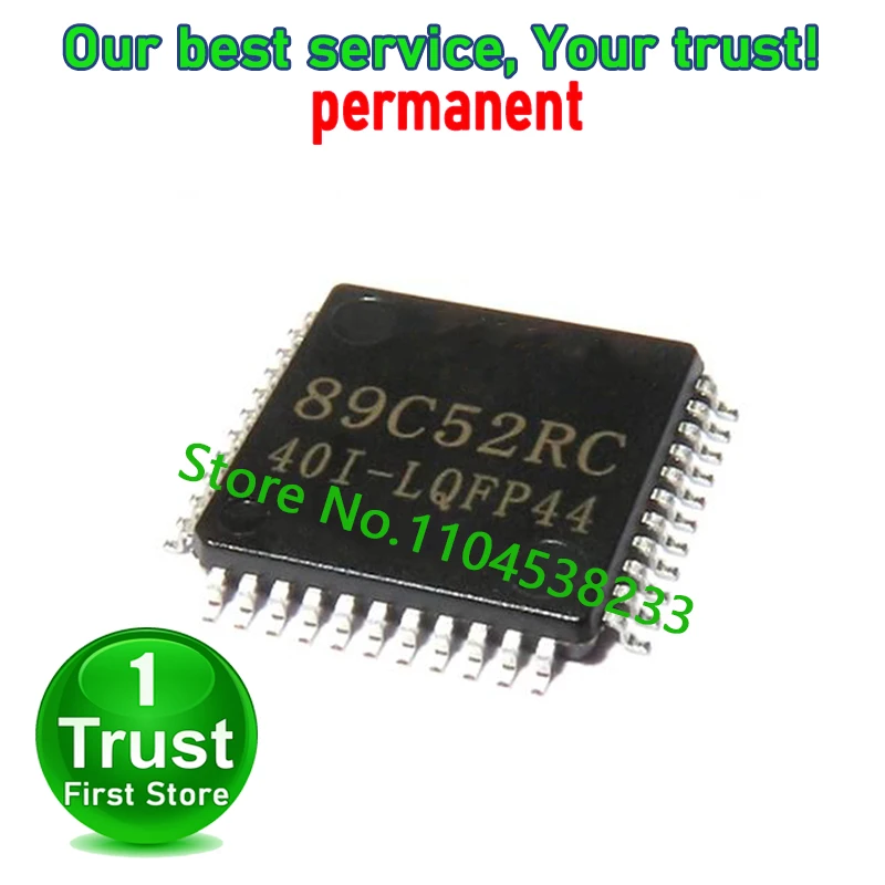 STC89C52RC-40I-PDIP40 1PCS/LOT   STC89C52RC-40I-PLCC44 STC89C52RC-40I-LQFP44