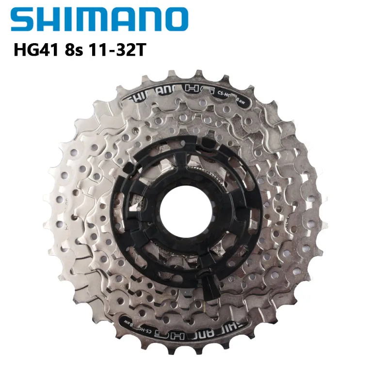 Shimano CS HG200 HG41 8Speed Cassette HG51 HG31 MTB Mountain Bike Bicycle K7 HG50 Road Freewheel 8s 11-32T 11-34T Bicycle Parts