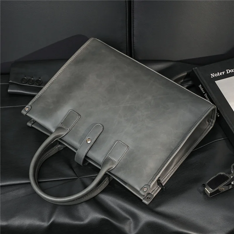 Leather Laptop Bag, Top Layer Leather 15\