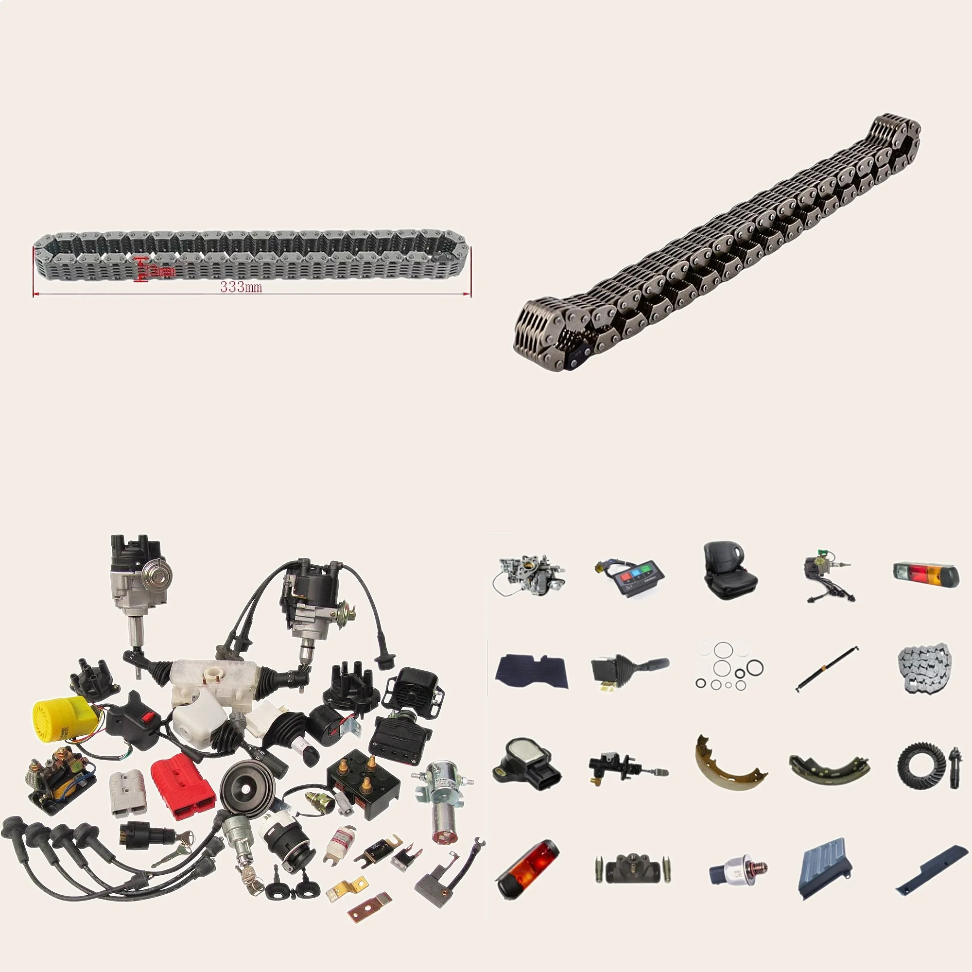 Cadena de Transmisión PTO para Montacargas Nissan Mitsubishi K15 K21 K25 FD20-30 OEM 12352-FU400