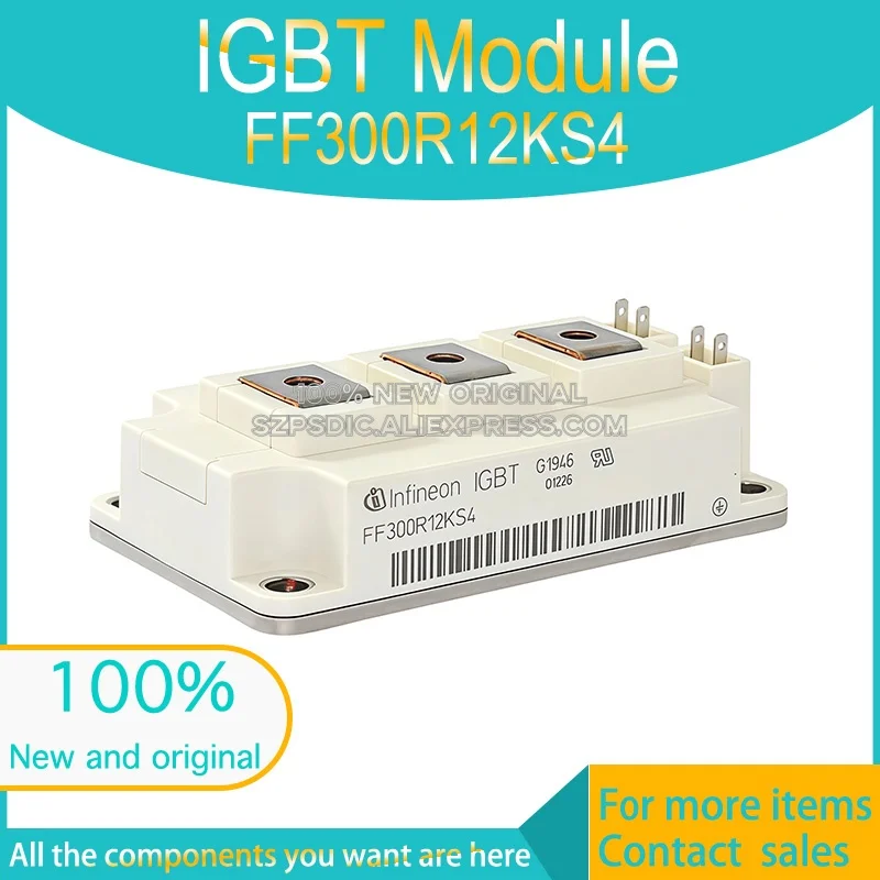 FF300R12KS4 FF200R12KS4 FF150R12KS4 FF100R12KS4 FF300R12KT4 FF200R12KT4 FF400R12KT3 FF300R12KT3 FF200R12KT3 IGBT 모듈