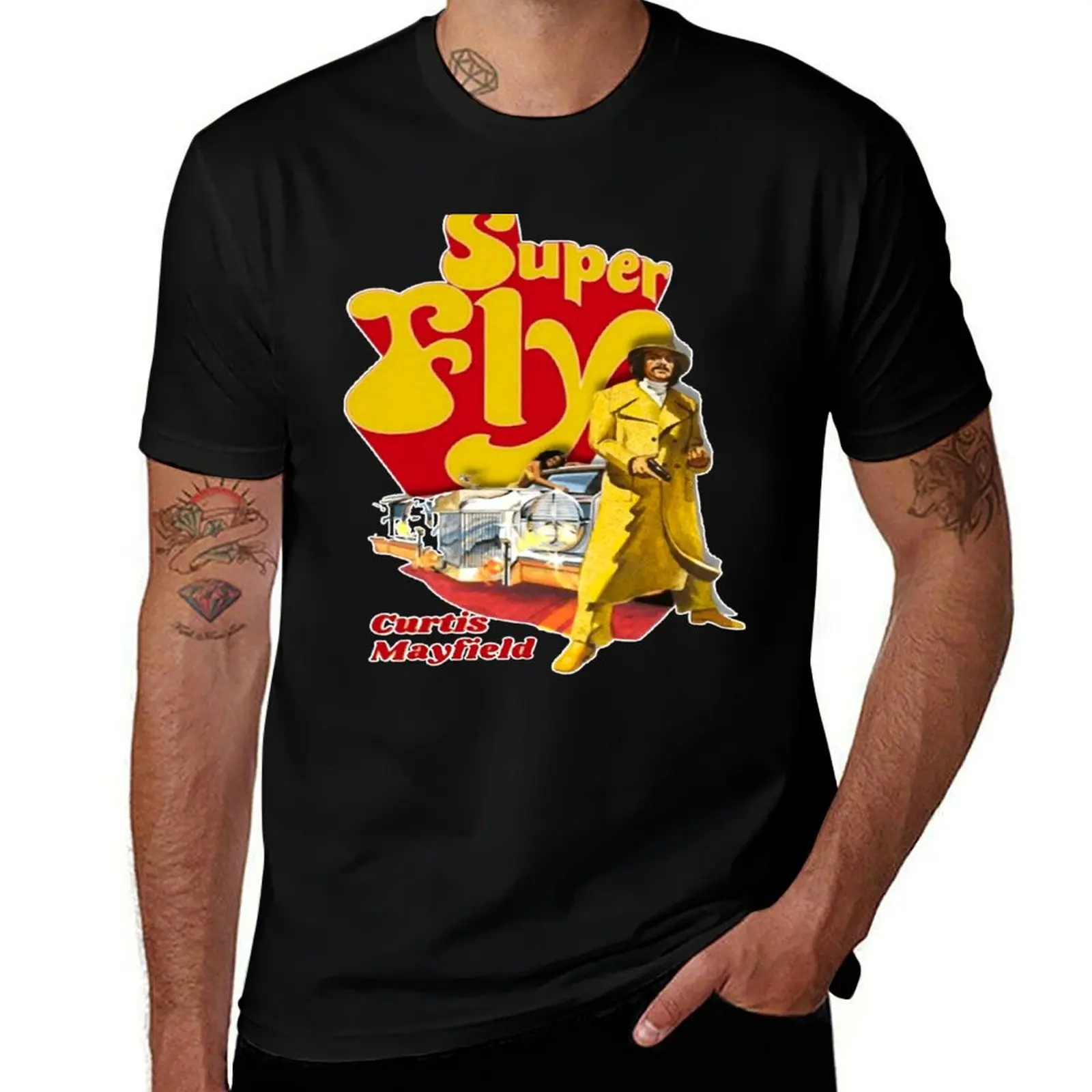 Curtis Mayfield T-Shirt Casual Daily Graphic Tee T-Shirt