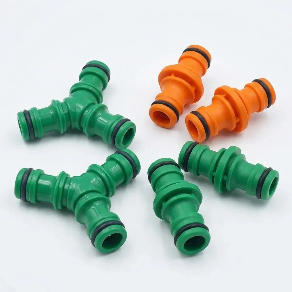 5PCS Joiner Repair Connector Coupling 1 2 Inch Garden Hose Tubing Fitting Pipe Quick Drip Irrigation Watering System Use